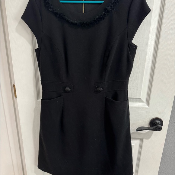 Nanette Lepore Black Pocket Dress - Size 12‎ - Picture 1 of 5